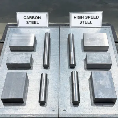 carbon steel vs high speed steel