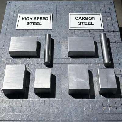 high speed steel vs carbon steel
