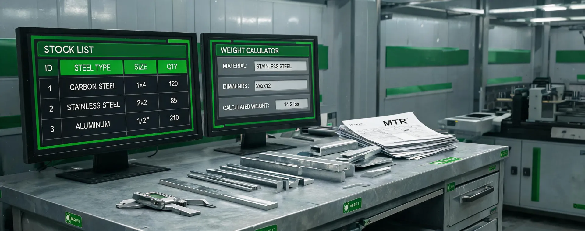 Commercial Metals material data center