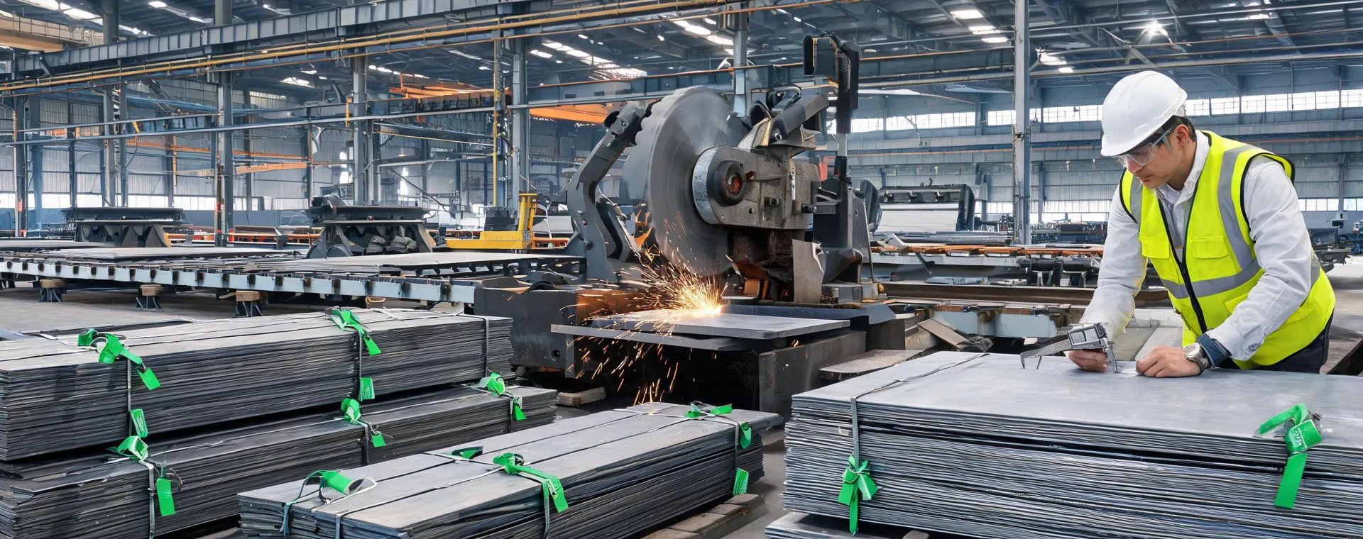 Commercial Metals processing line